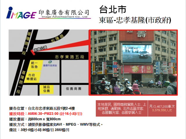 【信義區】忠孝&基隆路口(市府站前)