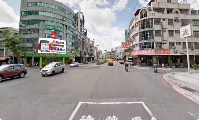 P-0322-後昌路與右昌街三角窗大路口往左營高鐵方向收視