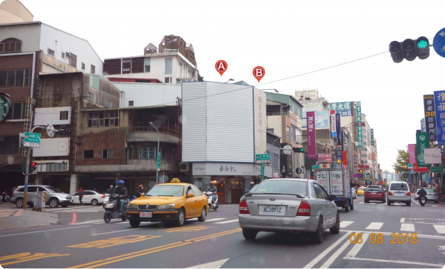 N-0803AB-民族路十字路口往西門圓環方向、遠東百貨旁